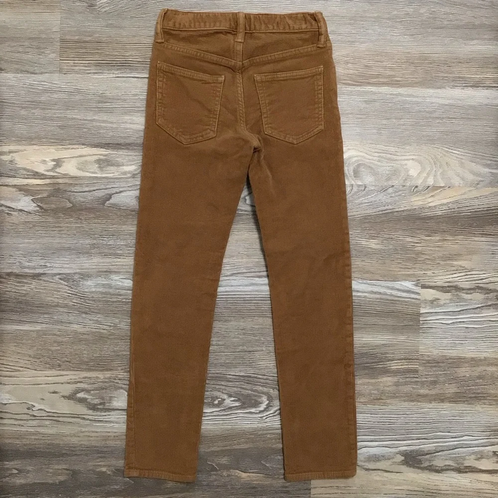 GAP Brown Stretch Slim Adjustable Waist Corduroy Pants 12